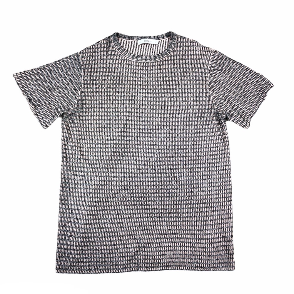 Zara knit metallic threads oversized dress - Picture 5 of 6
